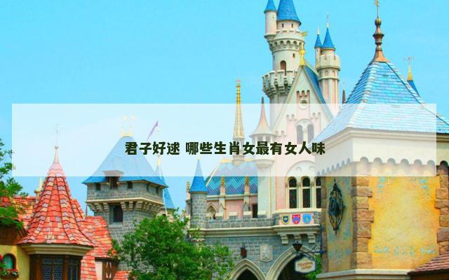 君子好逑 哪些生肖女最有女人味