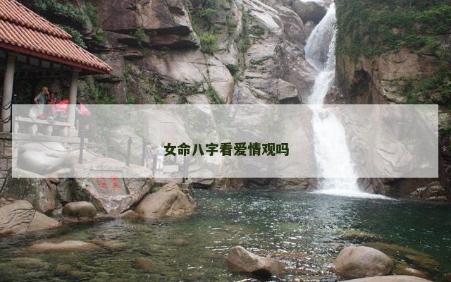女命八字看爱情观吗