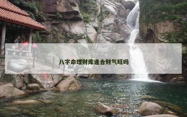 八字命理财库逢合财气旺吗