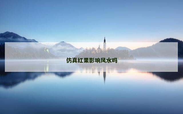 仿真红果影响风水吗