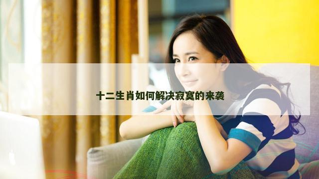十二生肖如何解决寂寞的来袭