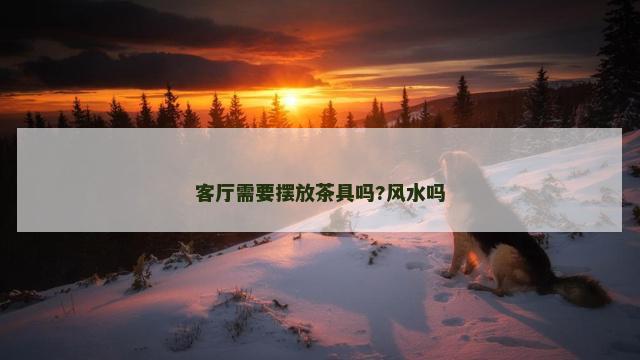 客厅需要摆放茶具吗?风水吗