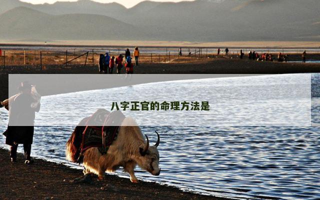 八字正官的命理方法是