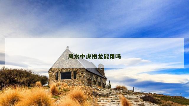 风水中虎抱龙能用吗