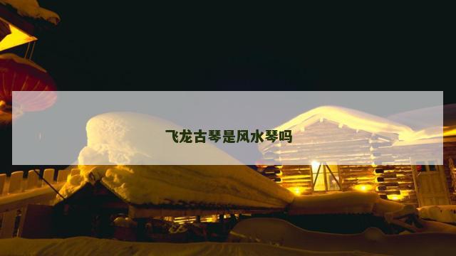 飞龙古琴是风水琴吗