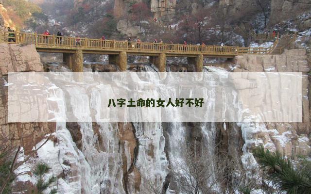 八字土命的女人好不好