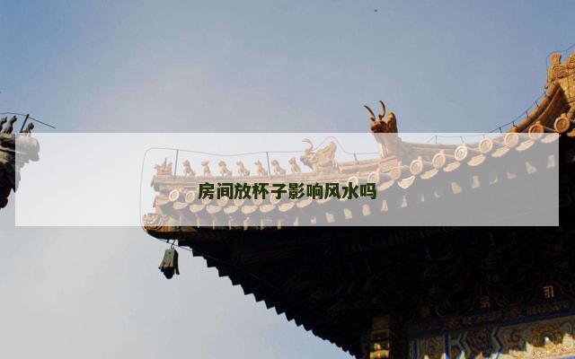 房间放杯子影响风水吗