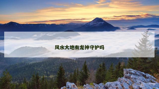 风水大地有龙神守护吗