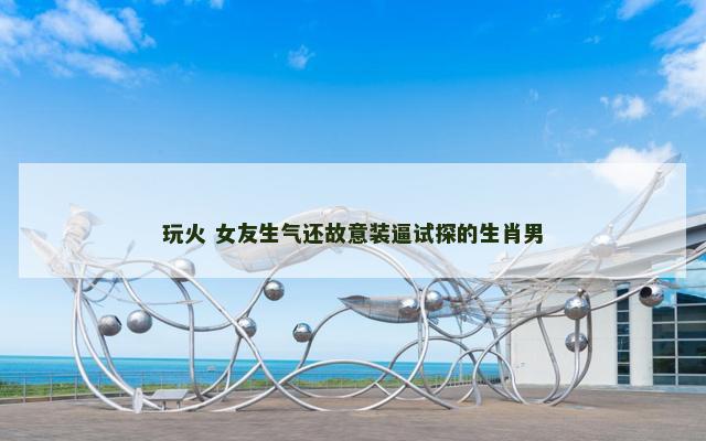 玩火 女友生气还故意装逼试探的生肖男