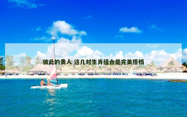 彼此的贵人 这几对生肖组合是完美搭档