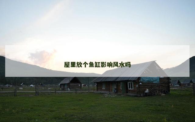 屋里放个鱼缸影响风水吗