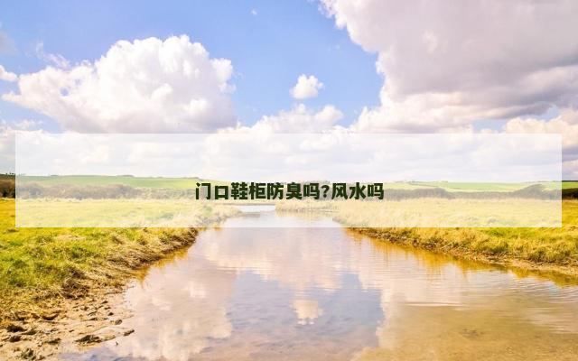 门口鞋柜防臭吗?风水吗