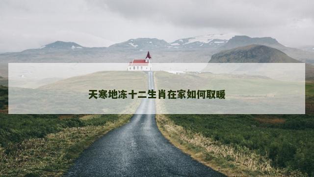 天寒地冻十二生肖在家如何取暖