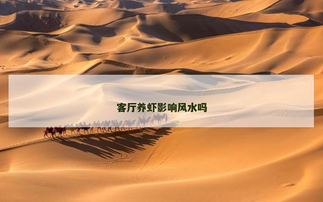 客厅养虾影响风水吗