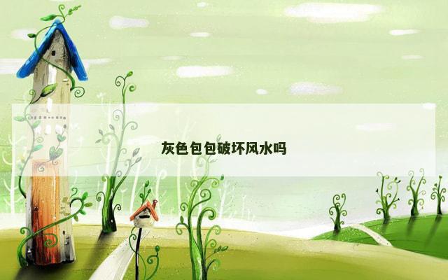 灰色包包破坏风水吗